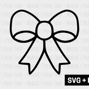 Puede incluir: Un contorno en blanco y negro de un gran lazo con un círculo central. El texto "SVG + PNG" está en la parte inferior de la imagen.