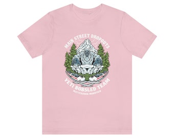 T-shirt Matterhorn Mountain Yeti Bobsled Team