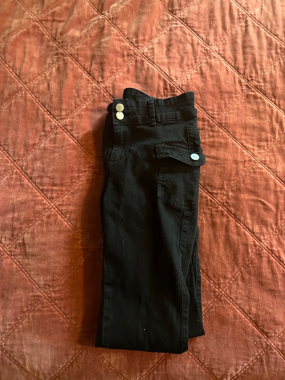 Y2K High Waisted Cargo Pants