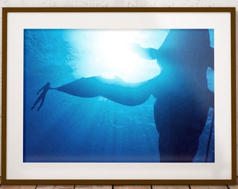 Avatar 2 The Way of Water, Watercolor, Printable Wall Art, Avatar Art Print, Digital Download, Landscape Wall Art, Anime Poster, Home Decor