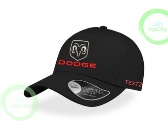 DODGE cap , gorra con logo de DODGE para personalizar, gorra deportiva , gorra con tu nombre  , accesorios de DODGE  ,personalización  gorra