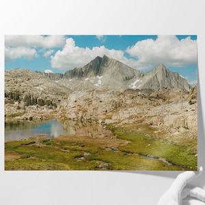 Sierra Nevada Alpine Basin - Premium Photo Print