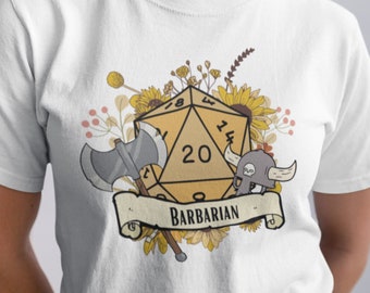 Babarian t shirt, Dungeons and dragons shirt, Dnd rage t shirt, RPG gaming shirt, Dnd gifts, Dnd class shirts, Gaming gifts, Critical Role