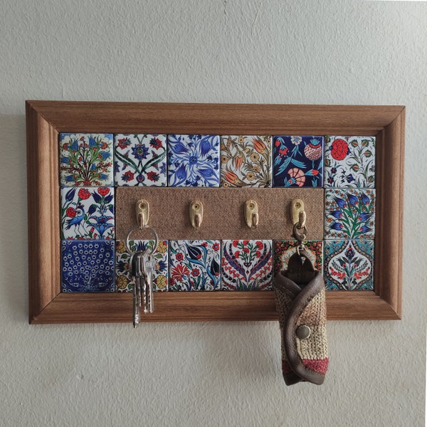Mosaic Key Holder Etsy