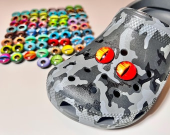 Shoe Charm Dragon Eye Balls