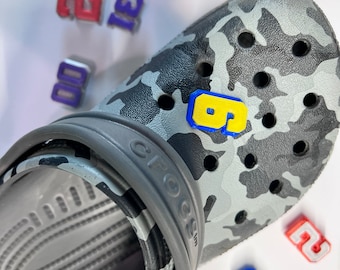 Customized Player Number Shoe Charm