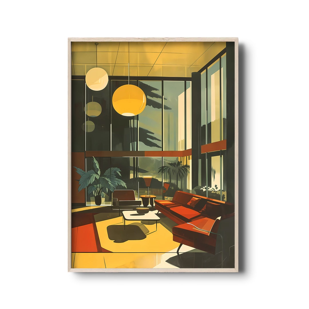 Mid_Century Modern  50,S家具写真 Mid-Century Modern Home, Design Inspiration of the 1940s