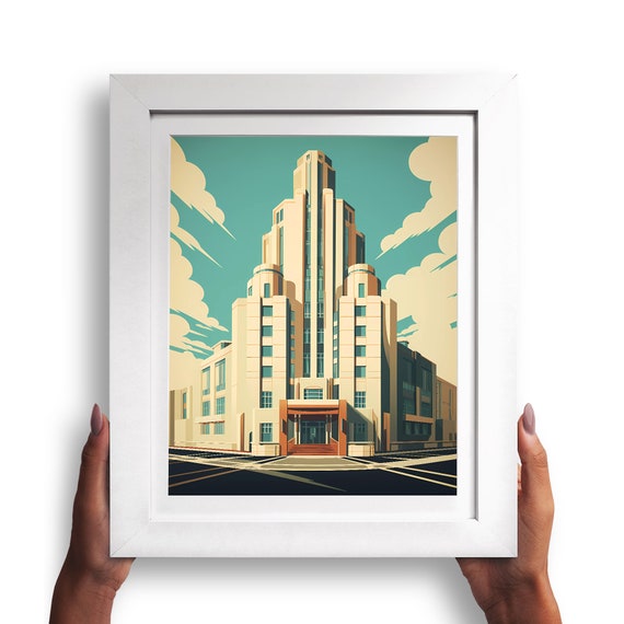 Art Deco Print | Vintage 1920s Art Deco Wall Art | Art Decor