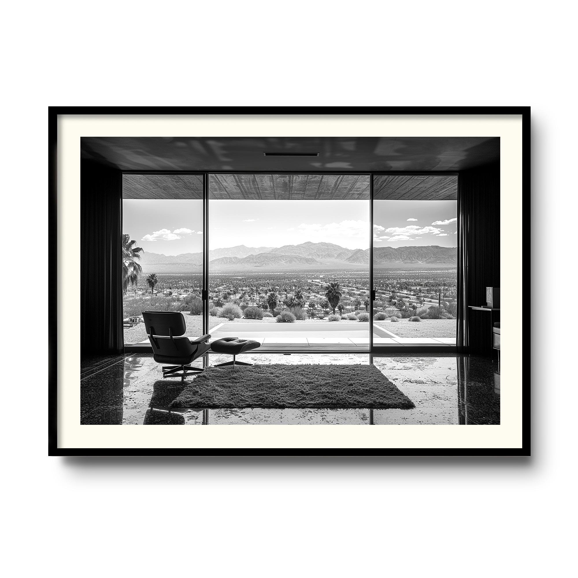 Palm Springs Interior Photo Print | Modern Desert Home Wall Art