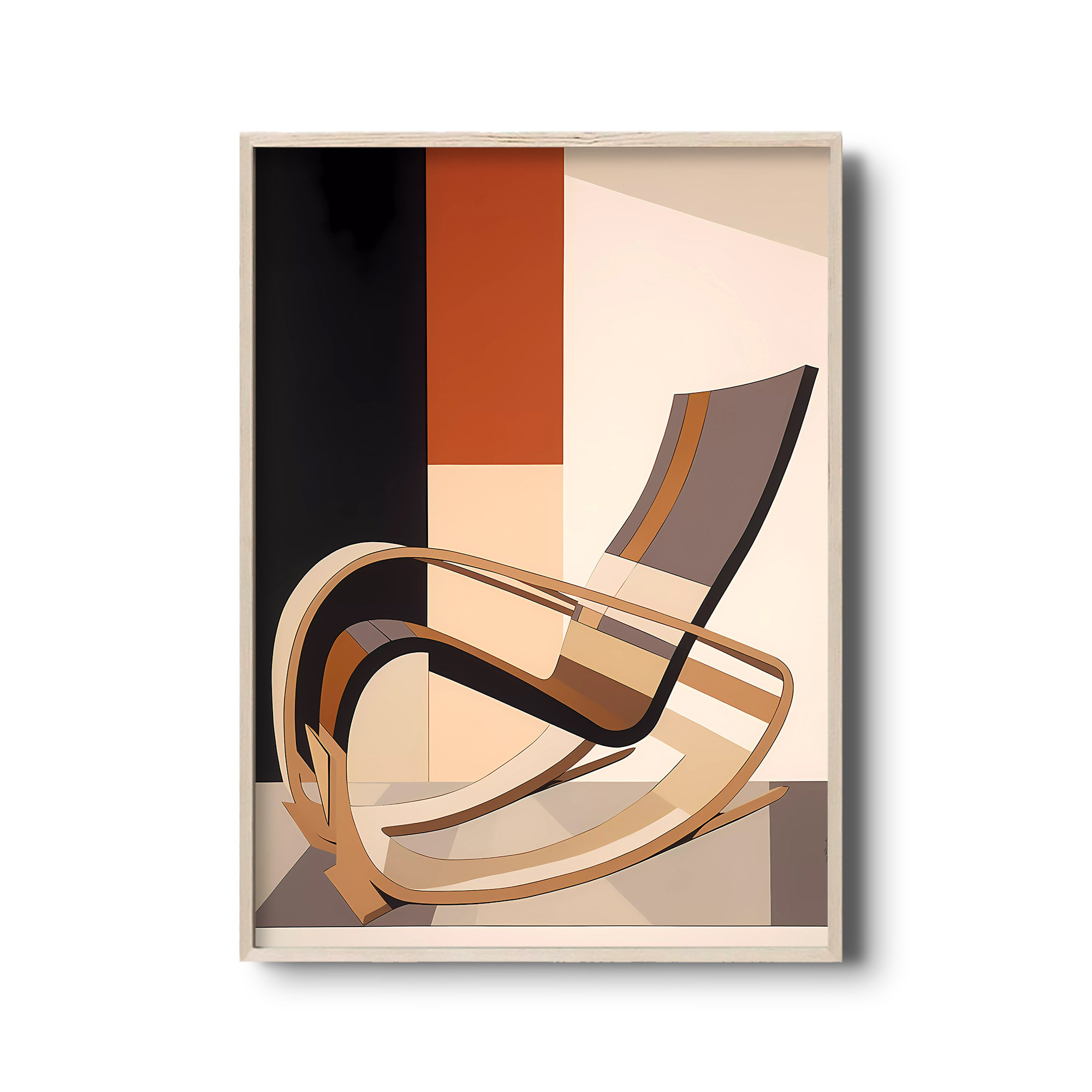 Mid Century Modern Design | Architect Alvar Aalto Chair Print