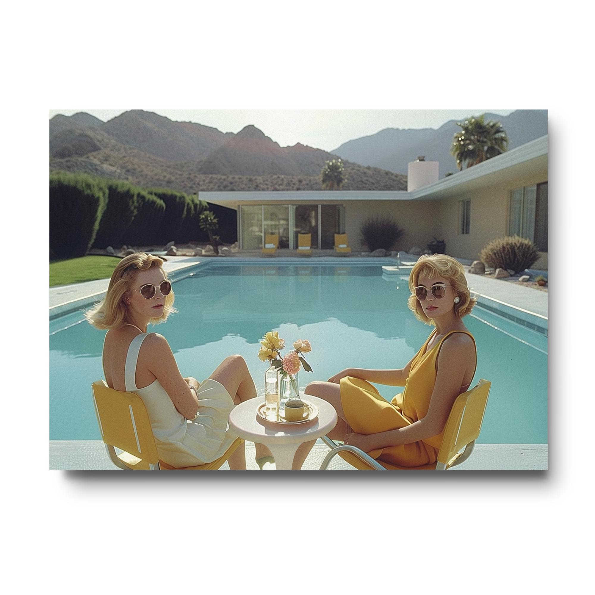 洋書 PALM SPRINGS STYLE ミッドセンチュリー 写真集 イームズ Mid Century Modern Photo | Palm Springs Retro Print | Slim Aarons