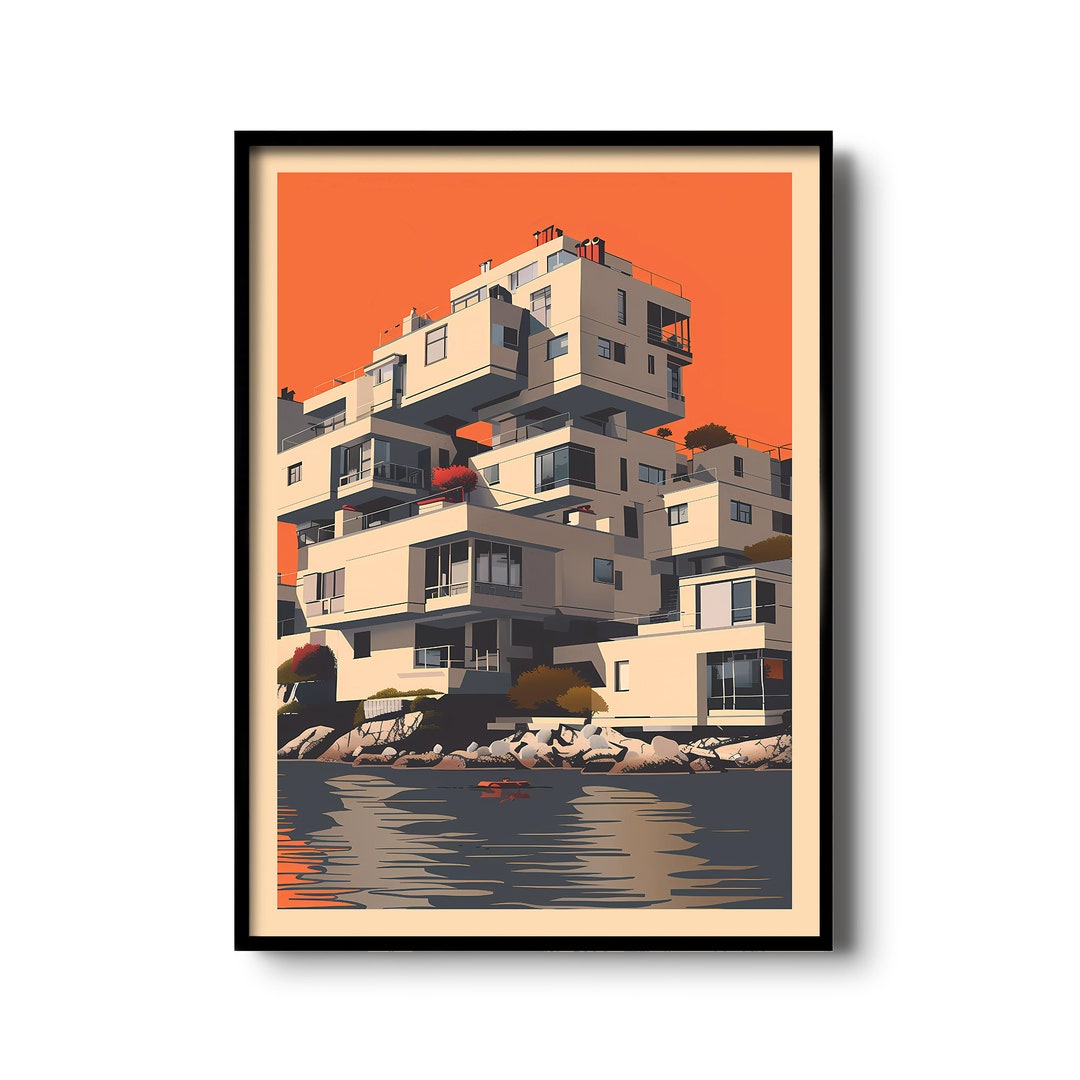 ハビタット67 モントリオール（カナダ） | ブルータリズム アート