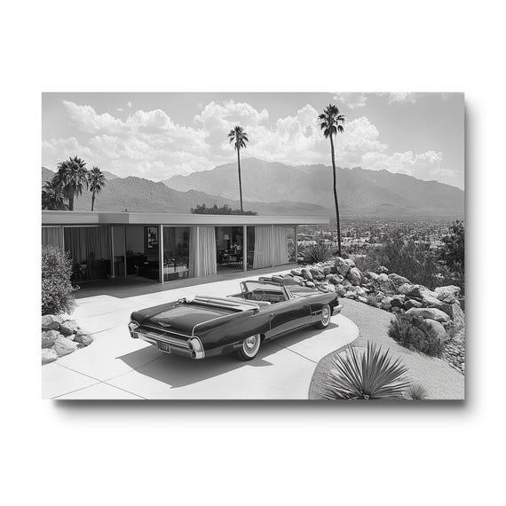 Palm Springs Photo Print | 1950s Modern House Art | Slim Aarons