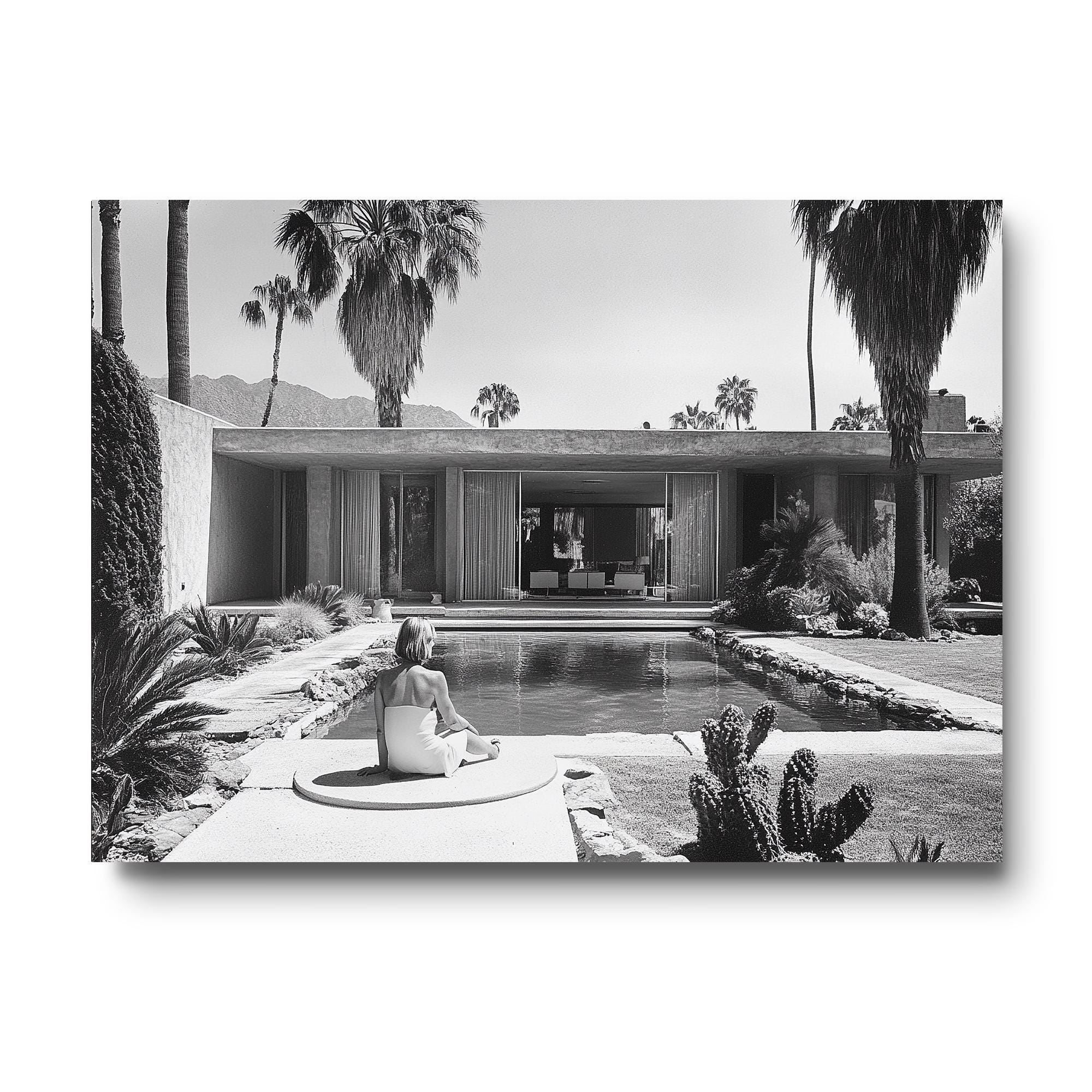 Palm Springs Photo Print | Mid Century Modern Elegance Wall Art