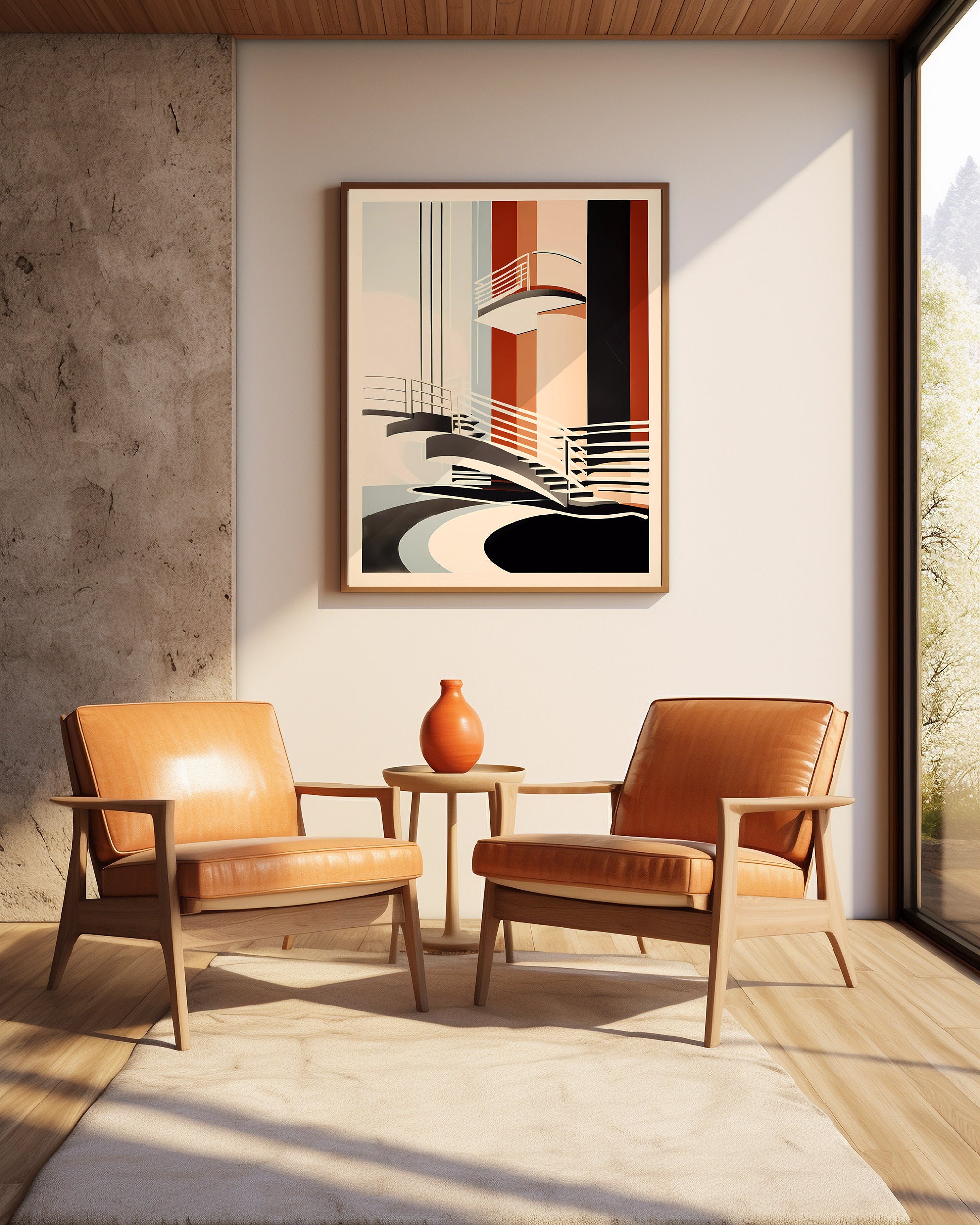 20th Century Modern Art Print | Abstract Modernist Wall Art
