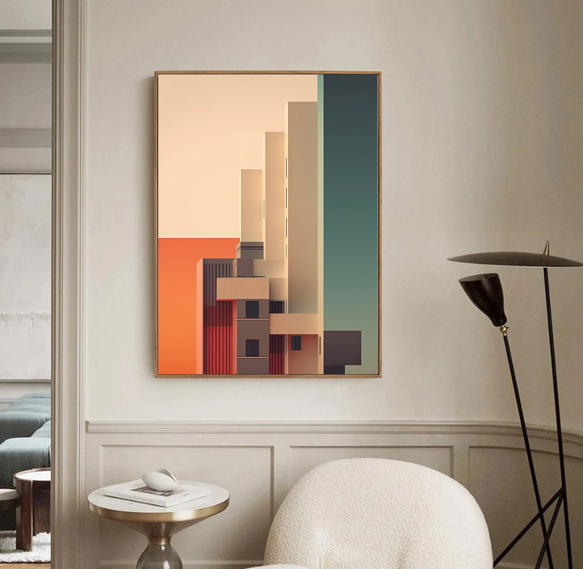 Minimalist Architecture Print | Minimal Wall Art | Minimalist Design ...