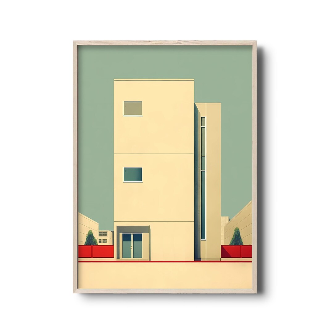 Minimalist Wall Art | Minimalist Architecture Print | Minimalist Decor ...