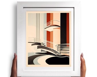 20th Century Modern Art Print | Abstract Modernist Wall Art
