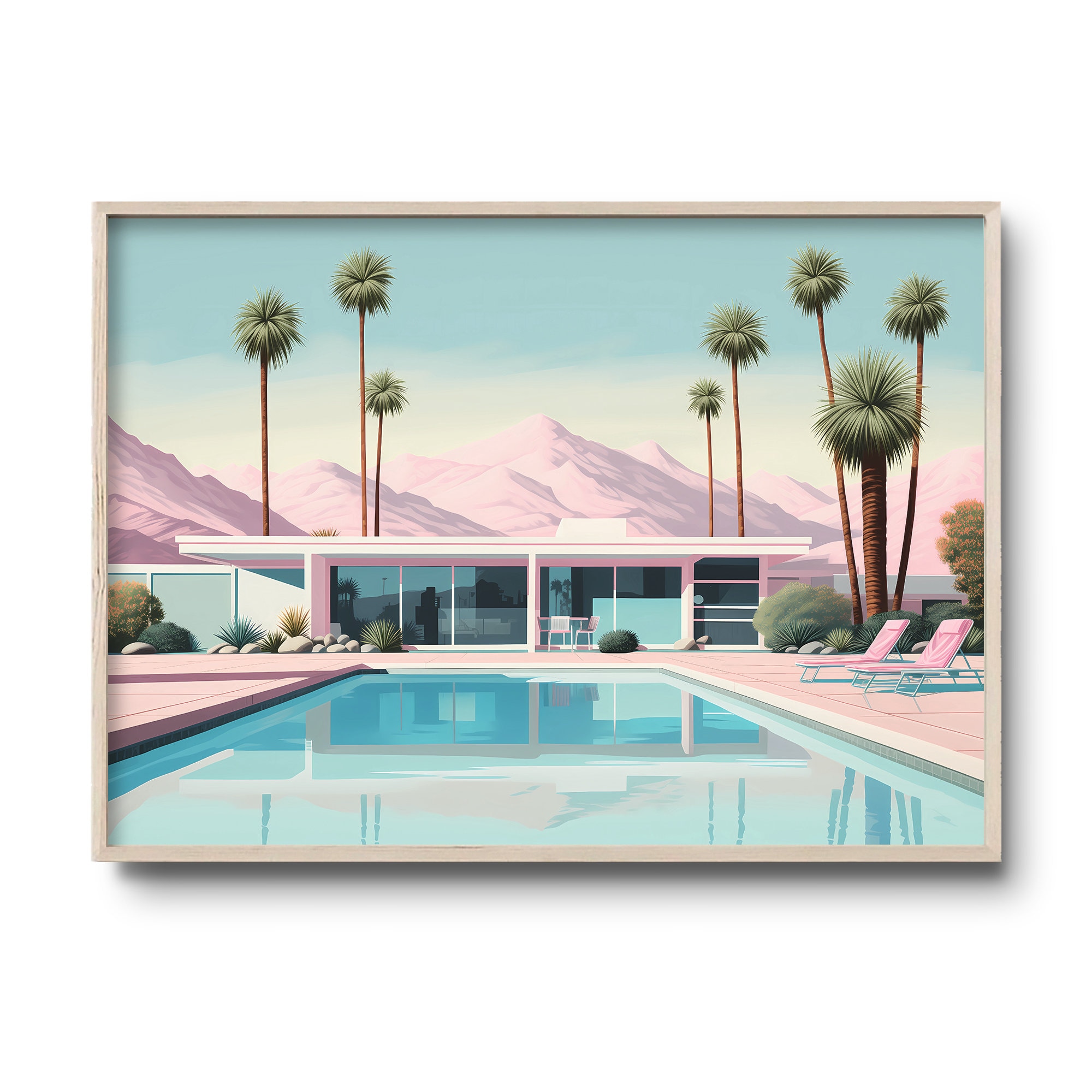 Palm Springs Pool Club A2サイズ額装作品 il_fullxfull.5978761822_nggh.jpg