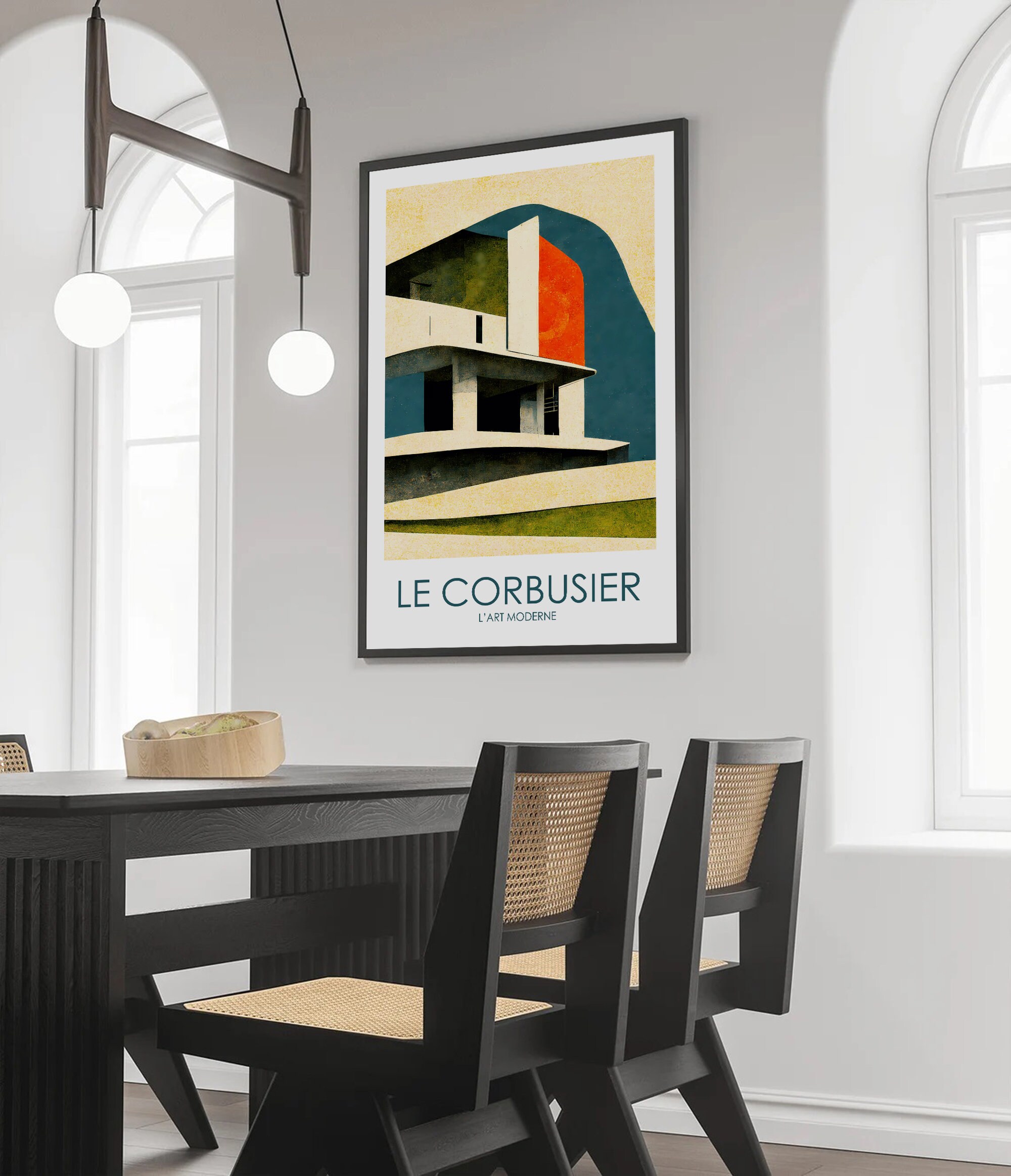 Le Corbusier Art Print | Modern Art | Le Corbusier Modern Movement