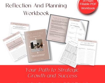 Business Planner PDF, Entrepreneur Goal Setting Workbook, Marketing Strategy Guide, Budget Planner, Female Business Owner Tool, Reflection