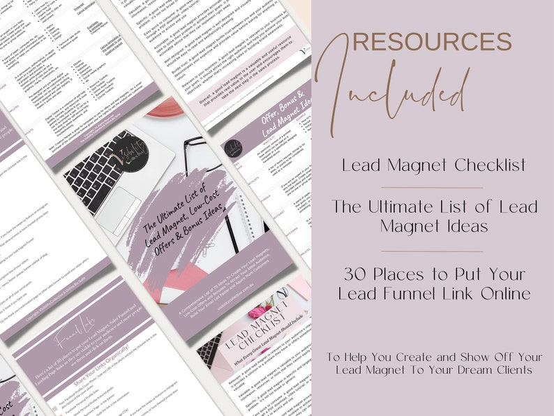 Lead Magnet Template | Canva Lead Magnet Template | Complete Lead ...