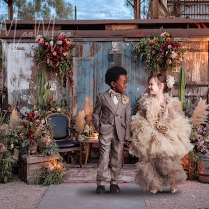 A Vintage Train Station AI Digital Backdrop, Boho Train Track, Locomotive, Rustic Backdrop, TikTok, Instagram, Couture Photo Session