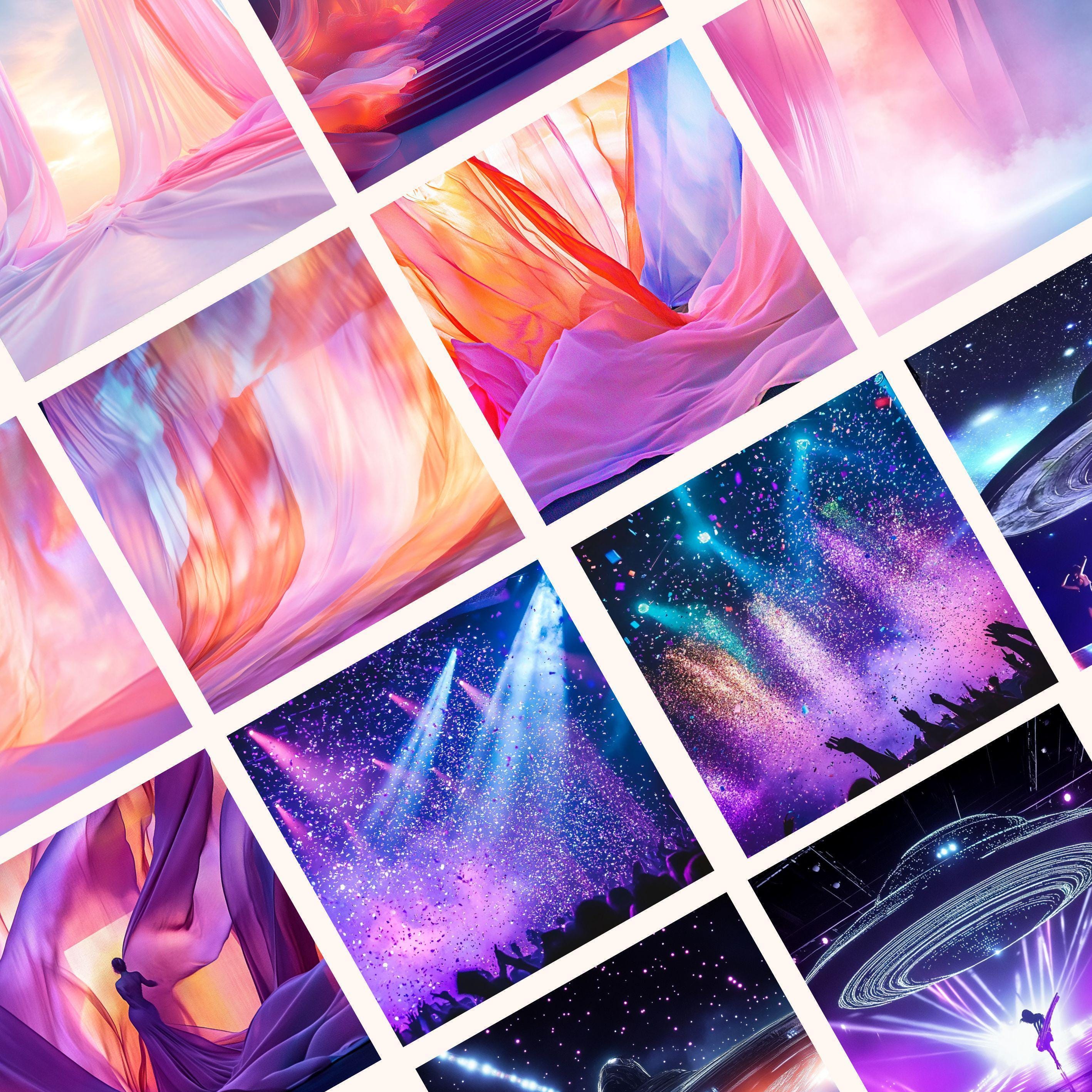 215 Era's Tour Style CG Digital Backdrops, Swifty Concert, Concert ...