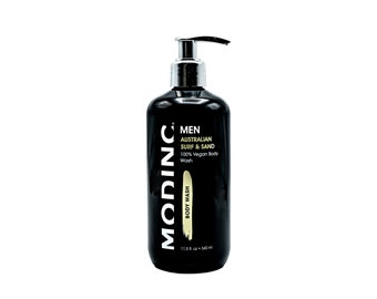 Modinc Luxury Australian Surf & Sand Body Wash, Hydration Blend, Vegan, Cruelty Free, Pump, 11.5 Ounces