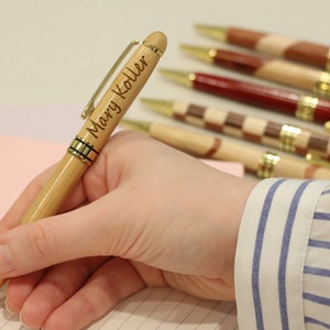 BUSINESS Logo Pen, Custom WOOD PEN