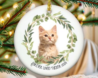 Adorno conmemorativo personalizado para gatos, regalo personalizado para recordar a tu mascota fallecida.