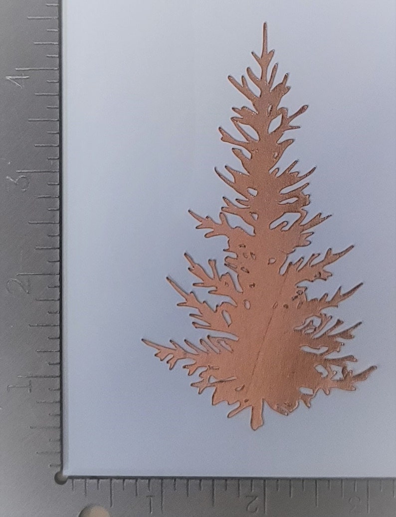 Stained Glass Copper Foil Overlay Tree 4 Etsy