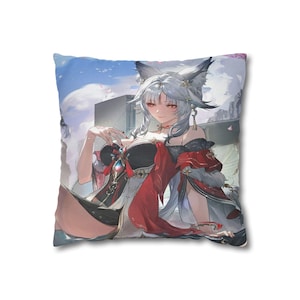 Hsin Polyester Square Pillowcase