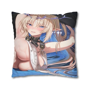 Fleurdelys Polyester Square Pillowcase