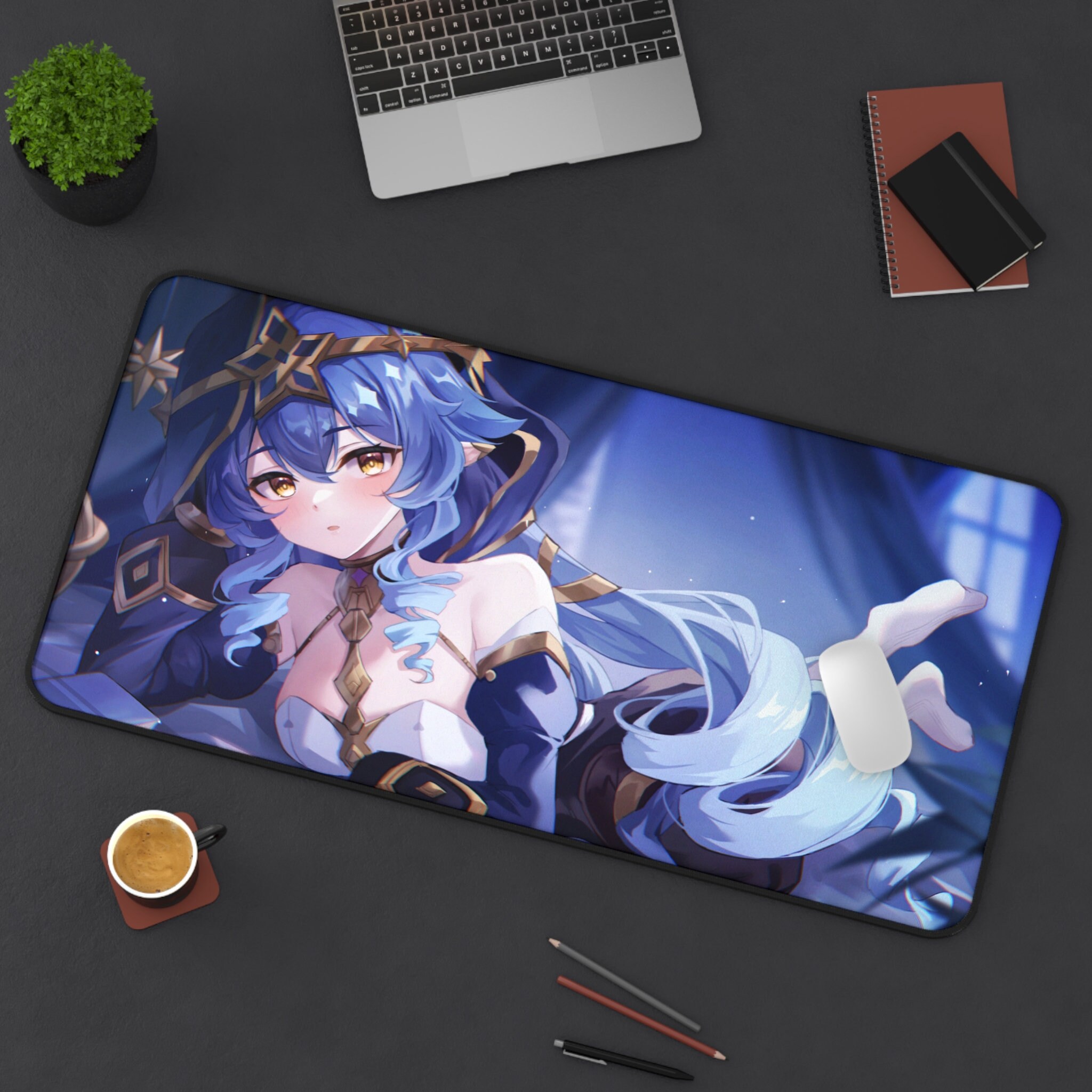 Layla Desk Mat Genshin Impact Mousepad Genshin Impact Desk Etsy Australia