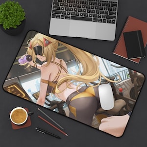 Trigger Desk Mat - Zenless Zone Zero - Zenless Zone Zero Mousepad - Zenless Zone Zero Desk Mat - ellen joe mousepad - jane doe mousepad