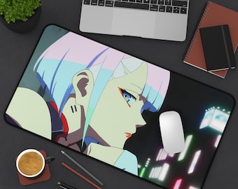 Lucy Desk Mat - cyberpunk - cyberpunk desk mat - edgerunners - edgerunners mousepad - anime mousepad butt - anime mousepad ass