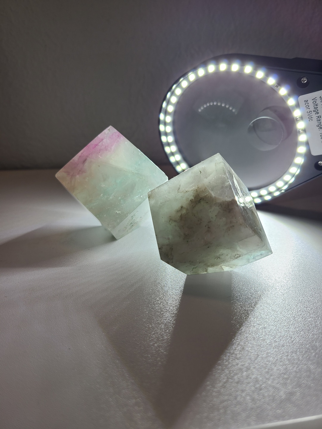 CLEARANCE CORNER *imperfect* Fluorite Standing Cubes Sold as Is - Etsy