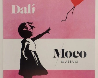 Banksy Moco Museum Originele Poster 'flower Thrower' - Etsy