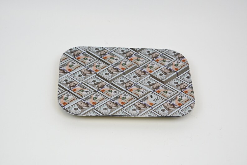 Benjamins Rolling Tray With Lid Kit Roll Your Own Unique Etsy