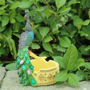 Beautiful Crystal ashtray, Bird Figurine Statue, Perfect for Gifts and Comes with Fast USA Shipping