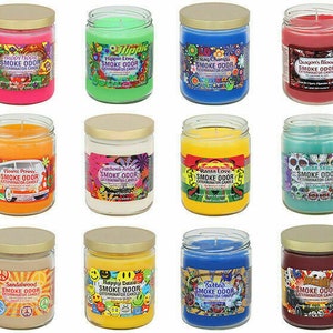 Smoke Odor Exterminator CANDLE, Auoma Therapy Candles, Scented Jar Candles, Handmade, Gift Ideas, Self-Love Candles, Free US Shipping