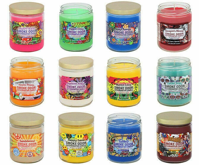 Smoke Odor Exterminator CANDLE Auoma Therapy Candles Scented Jar Candles Handmade Gift Ideas Self love Candles Free US Shipping Etsy Canada
