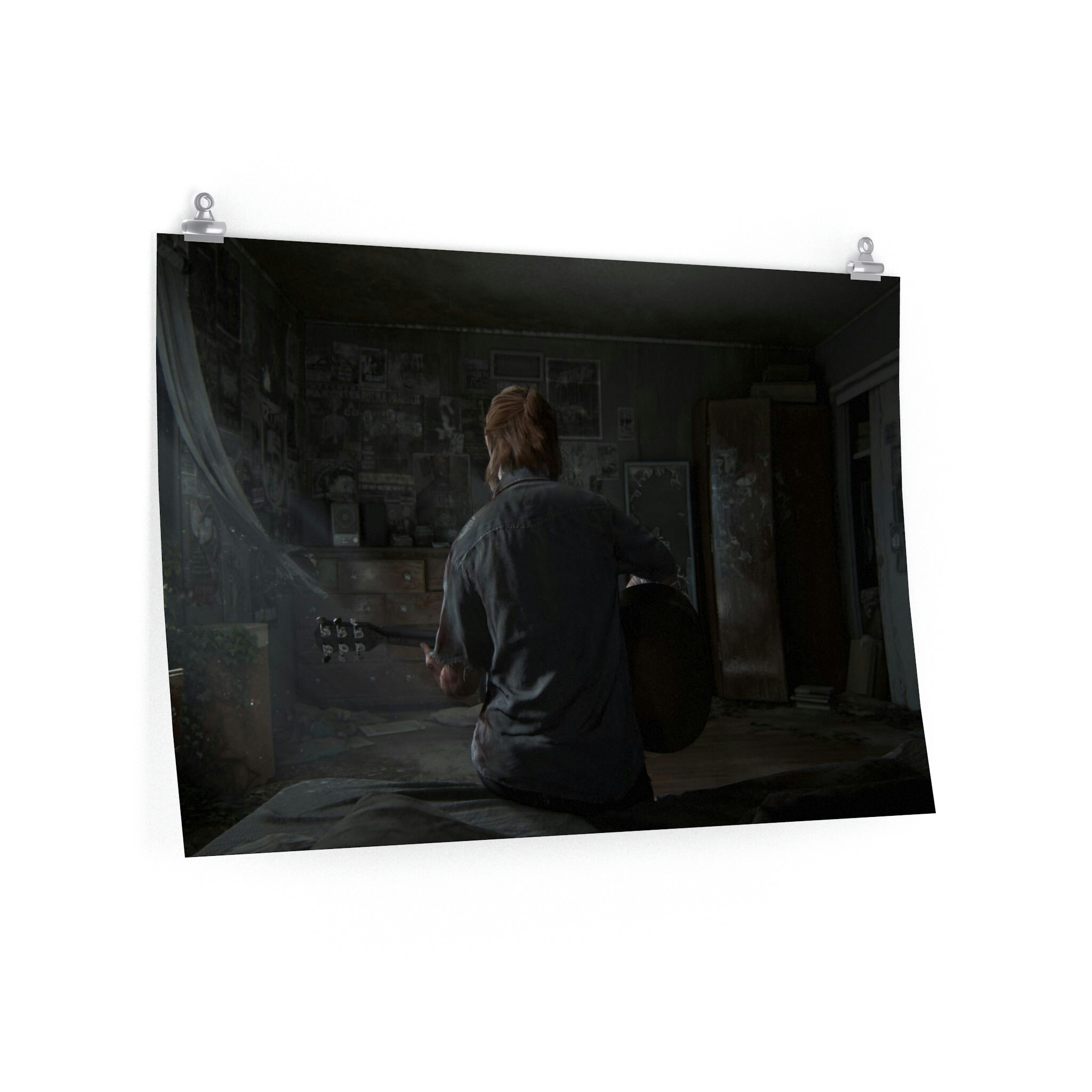 The last of us ellie Guitar Posters Poster for Sale by brentonclant