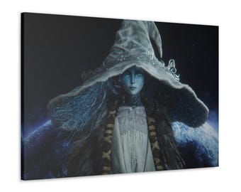 Ranni Elden Ring Wall Art for Game Room Shadow of the Erdtree Video Game Gift Framed Poster Man Cave Wall Decor Playstation Character Art