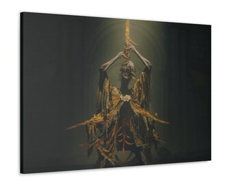 Elden Ring Midra Poster Shadow of the Erdtree Art Elden Ring Art Bloodborne Art Sekiro Art Dark Souls Art Video Game Wall Decor Playstation