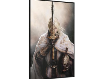 Elden Ring Needle Knight Leda Poster Full Portrait Bloodborne Art Sekiro Art Dark Souls Art Video Game Art Shadow of the Erdtree Wall Decor