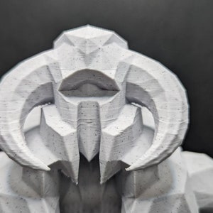 OSRS Zuk custom designed, 3D printed desk bust stone effect