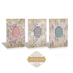 Cartes de voeux – The Cherish Collection : Merci d'être vous