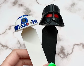 Star Wars 3D Printed Bookmarks || ASA || R2-D2 || Darth Vader || BB8 ||